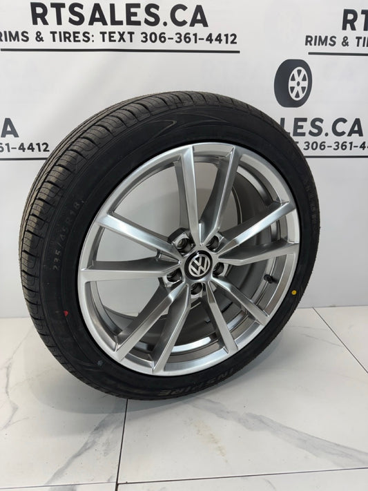 235/45/18 All season tires 18x8 R195 Rims 5x112