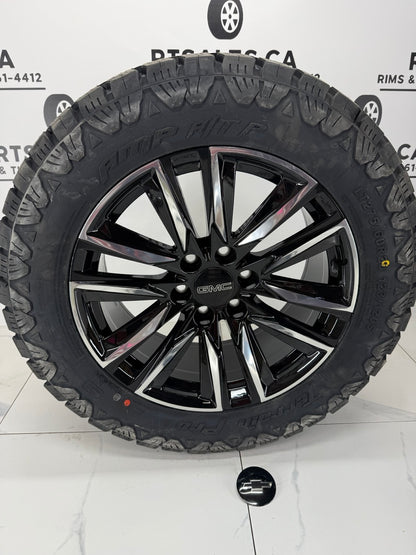 LT AMP Pro All Terrain Tires on 20" Rims 6x139.7