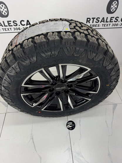 LT AMP Pro All Terrain Tires on 20" Rims 6x139.7