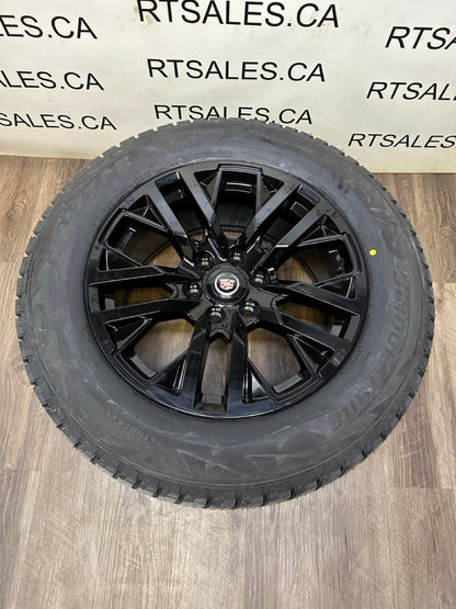 275/60/20 Bridgestone Winter tires on rims Chevy GMC 1500