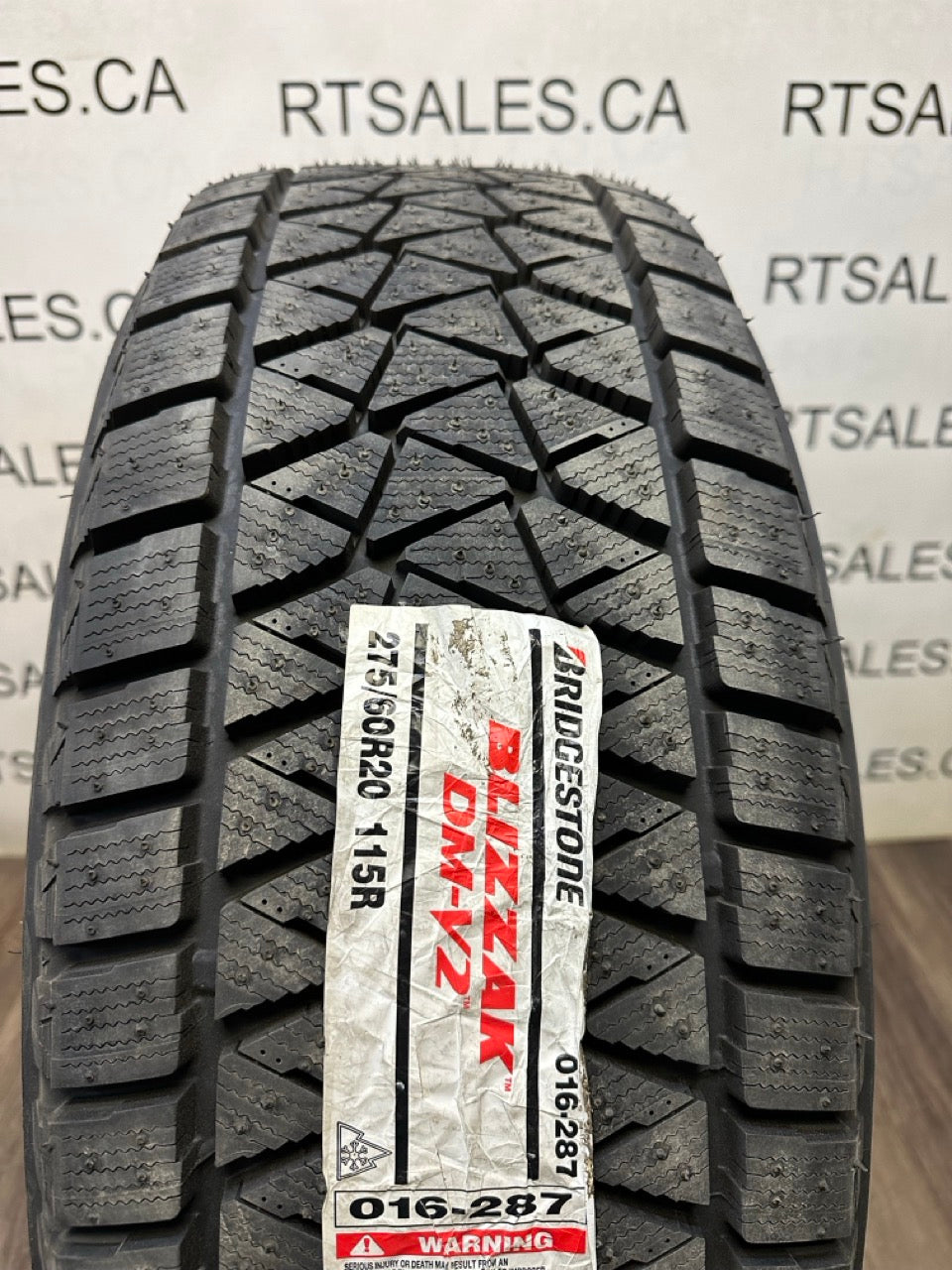 275/60/20 Bridgestone Winter tires on rims Chevy GMC 1500