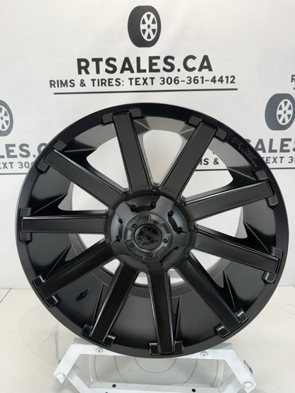 20x9 Fuel Contra Rims 5x127 5x114.3 +1mm