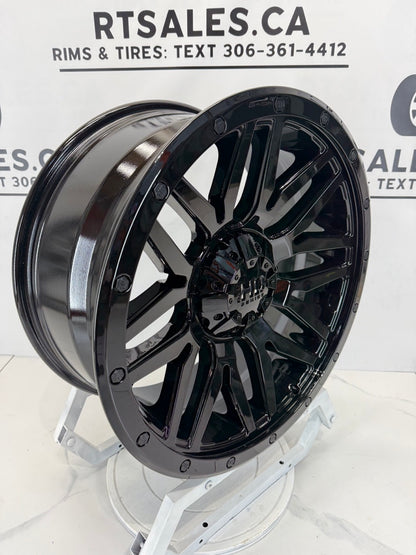 18x9 Fast HD Menace Rims 6x135
