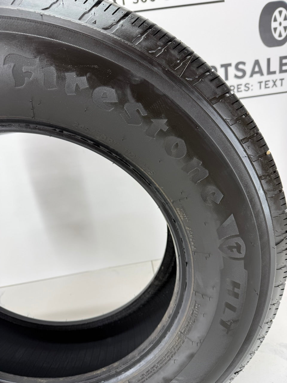 245/70/17 Firestone HLT All Season Tires (Takeoffs)