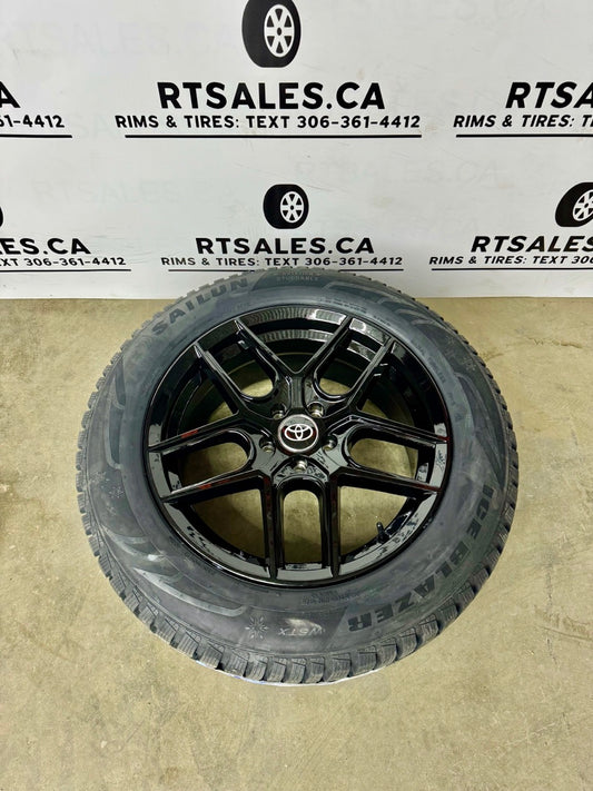 235/60/18 Studded WINTER TIRES rims 5x114.3