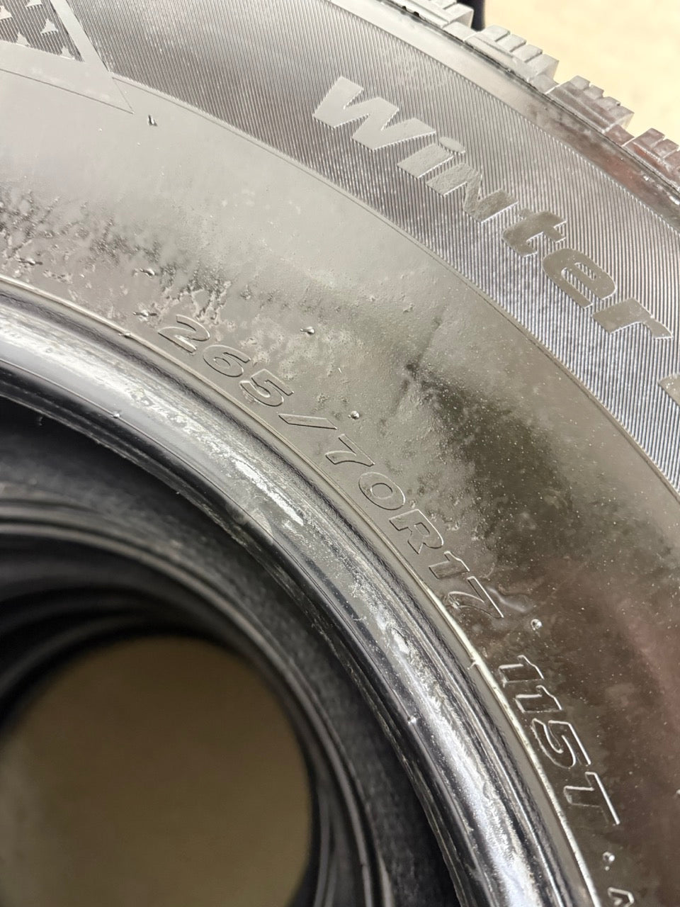 265/70/17 Hankook I-Pike Winter Tires (Light Use)