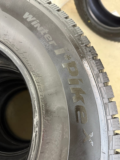 265/70/17 Hankook I-Pike Winter Tires (Light Use)