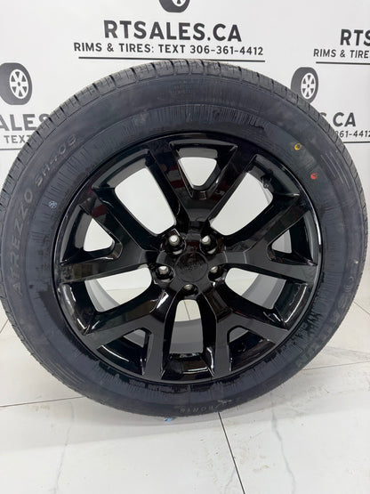 225/60R18 All season Tires on 18" Jeep Rims 5x110