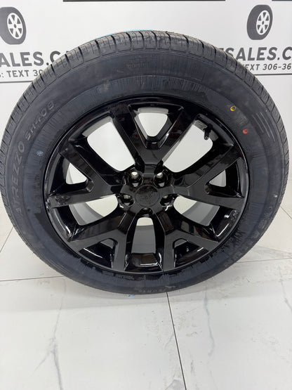 225/60R18 All season Tires on 18" Jeep Rims 5x110