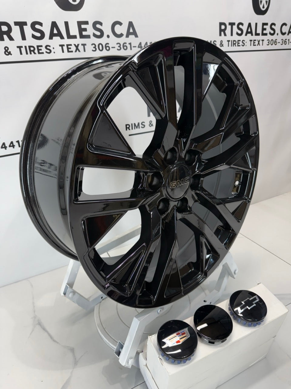 20x9 GMC Denali Replika 328 Rims 6x139.7 Chevy GMC