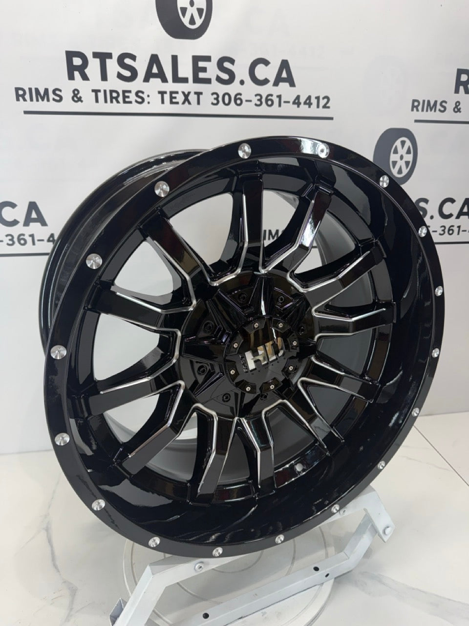 20x10 Fast HD Traxx Rims 8x180