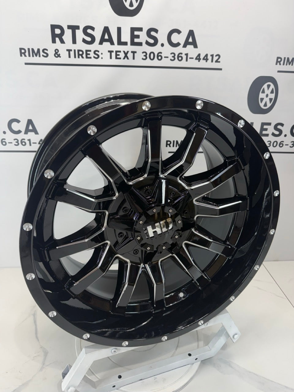 20x10 Fast HD Traxx Rims 8x180