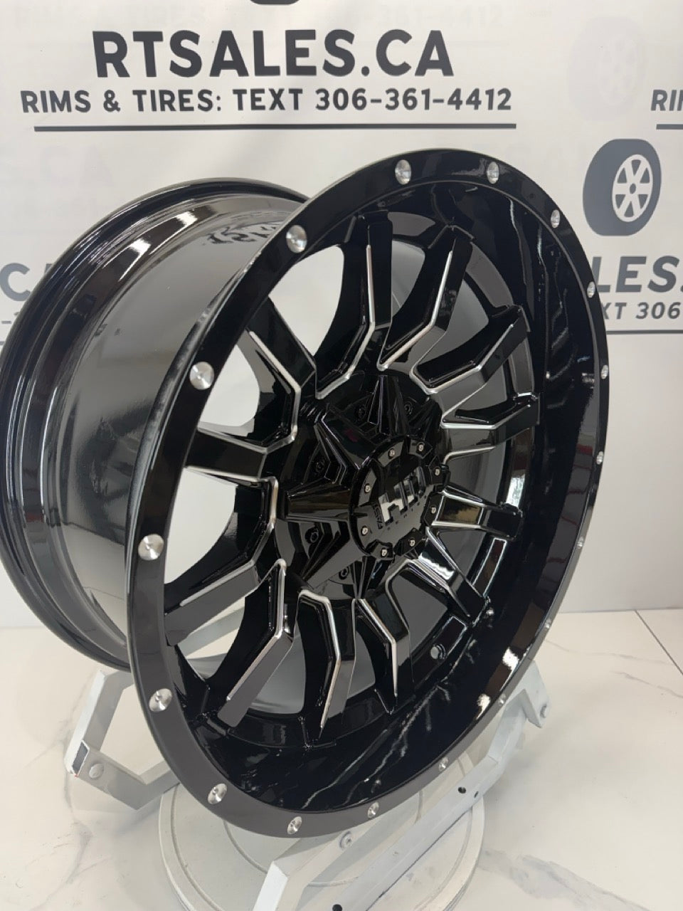20x10 Fast HD Traxx Rims 8x180