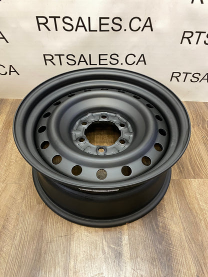 17x7 Black Steel rims 6x139