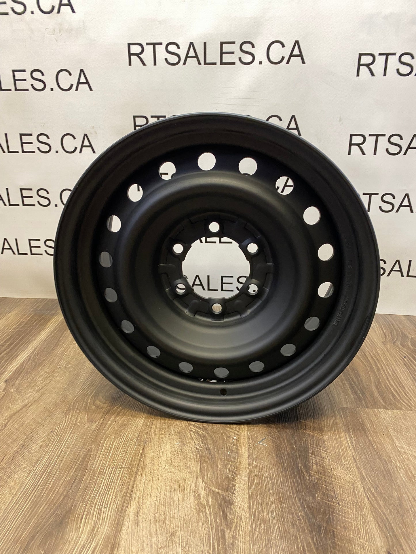 17x7 Black Steel rims 6x139