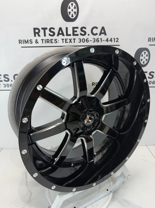 22x10 Fuel Maverick Rims 6x135 6x139.7