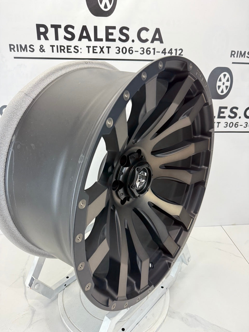22x10 Fuel Blitz Rims 6x135