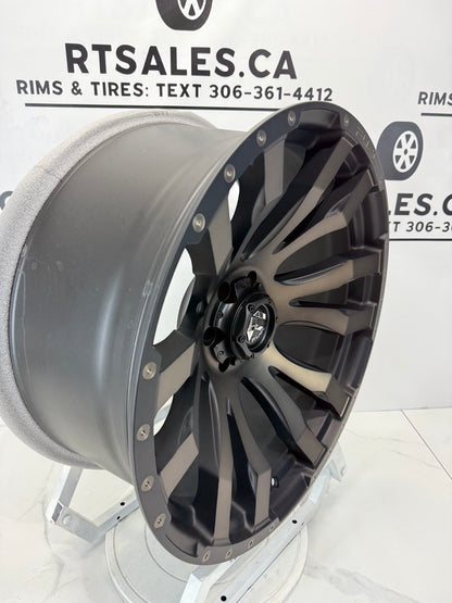 22x10 Fuel Blitz Rims 6x135