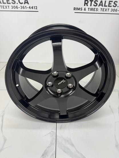 Fast FC09 Metallic Gunmetal Rims - 17", 18"