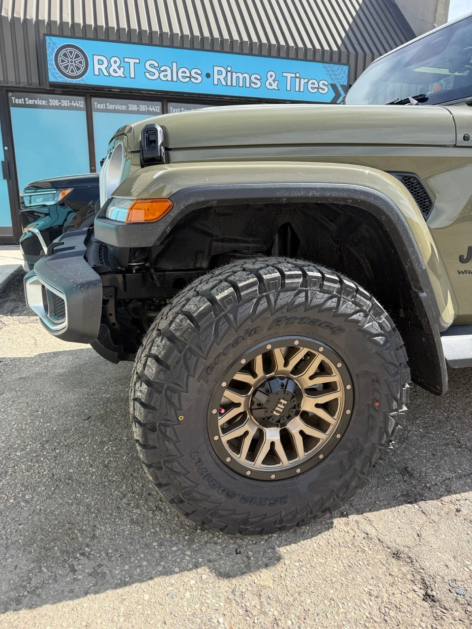 17x8 Fast HD Menace Bronze Rims 6x114 6x120 - R&T Sales