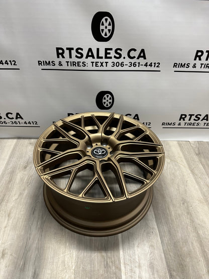 18x8 Fast Rims 5x114.3 Bronze