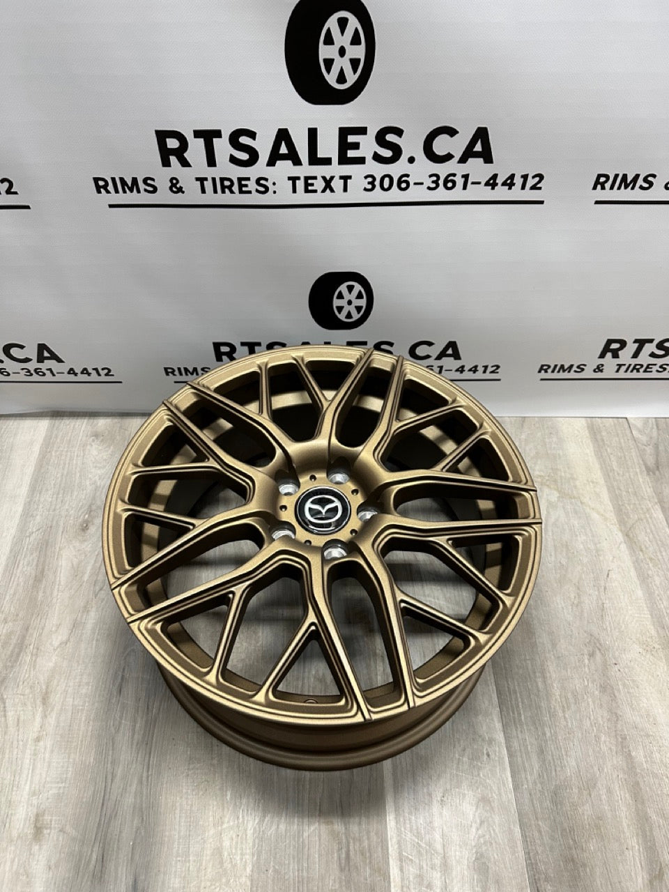 18x8 Fast Rims 5x114.3 Bronze