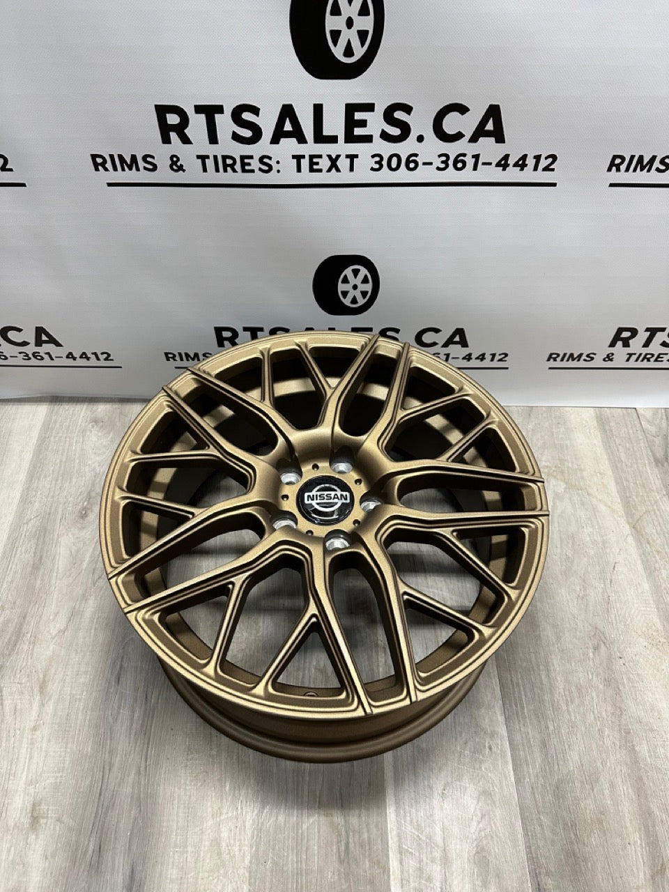 18x8 Fast Rims 5x114.3 Bronze