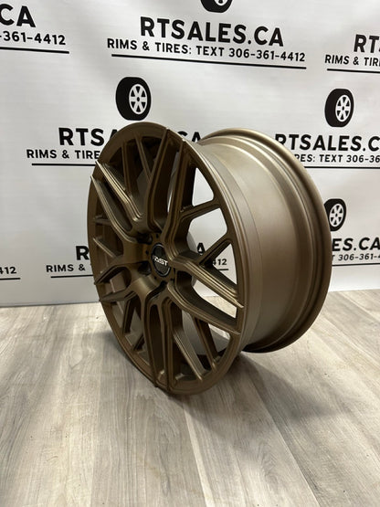 18x8 Fast Rims 5x114.3 Bronze