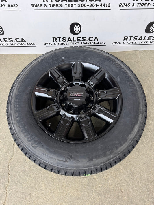 275/65/20 Blizzak Winter Tires GMC CHEVY Rims 8x180 2500 3500