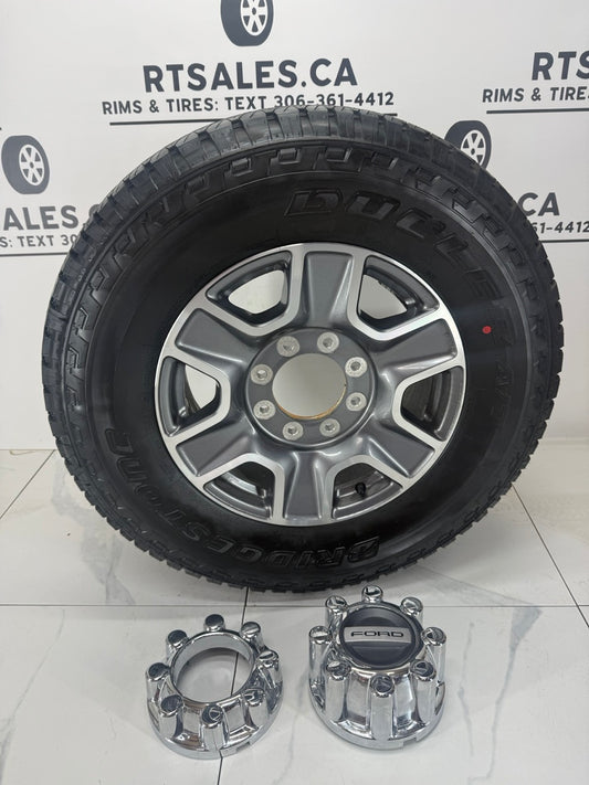 LT 275/70/18 Bridgestone Tires F250 F350 Rims 8x170 (Takeoffs)