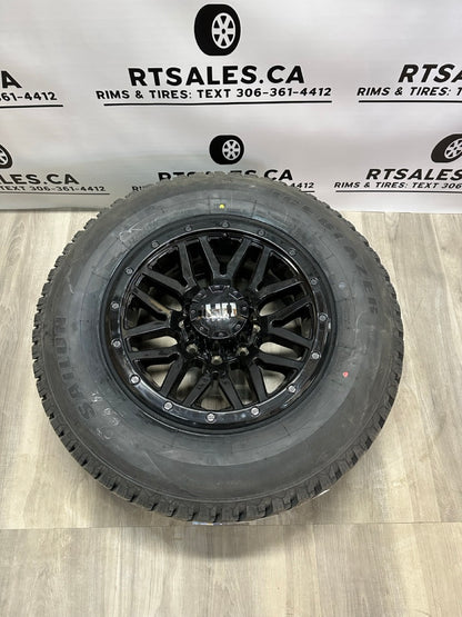 275/70/18 WINTER TIRES 18x9 Rims 8x170