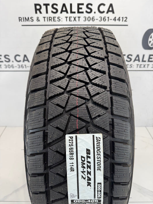275/65/18 Bridgestone BLIZZAK DM-V2 Winter Tires