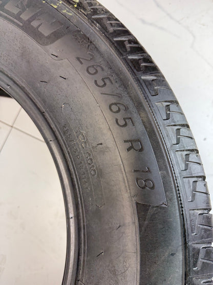 265/65/18 Michelin Primacy (Takeoffs)
