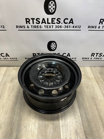 17x7.5 Black Steel Rims 6x135