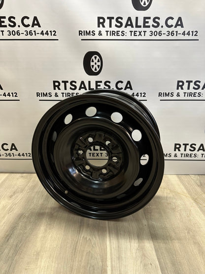 17x7.5 Black Steel Rims 6x135