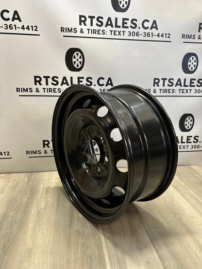 17x7.5 Black Steel Rims 6x135