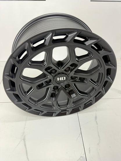 6x135, 6x139 Satin Black Phantom Rims 18", 20", 22"
