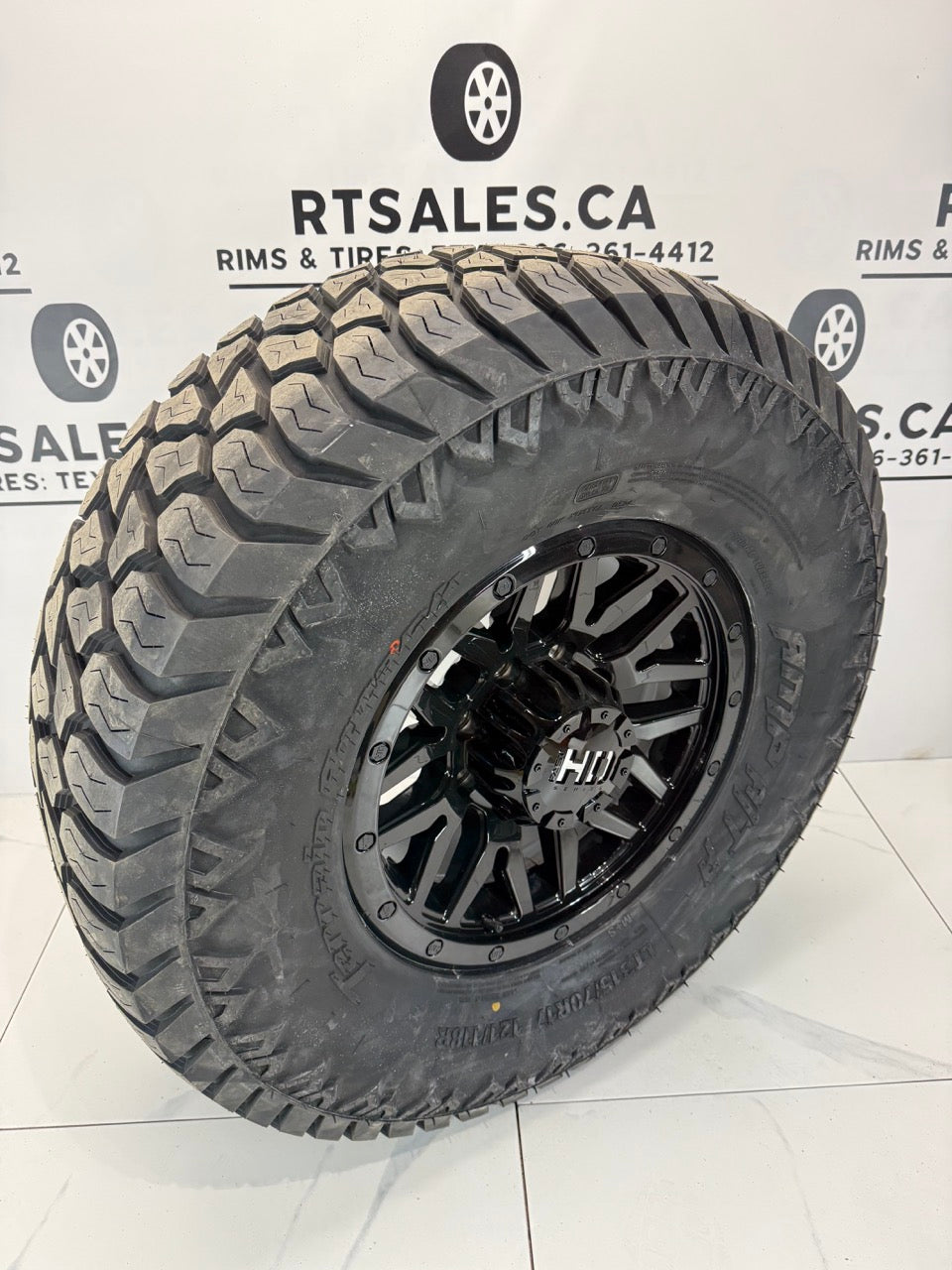 315/70/17 All Season tires on rims 8x180
