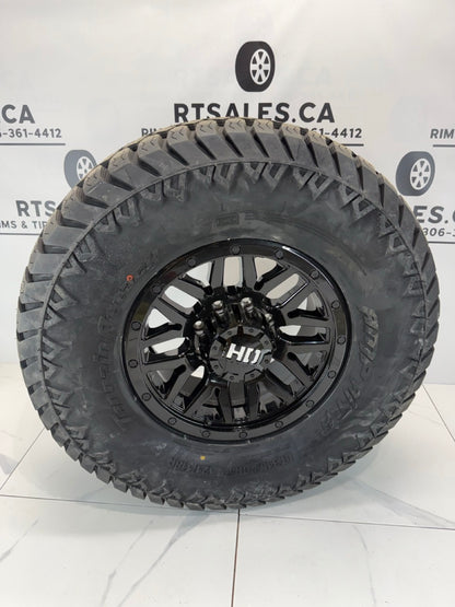 315/70/17 All Season tires on rims 8x180