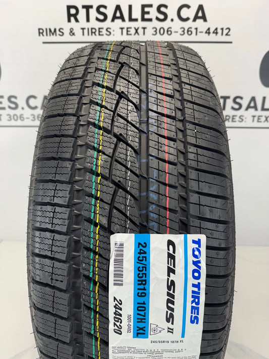 245/45/20 Toyo Celsius II All Weather