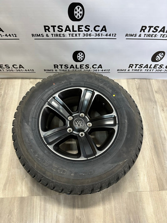 265/70/17 Winter tires Dodge Ram 1500 Rims 5x139.7