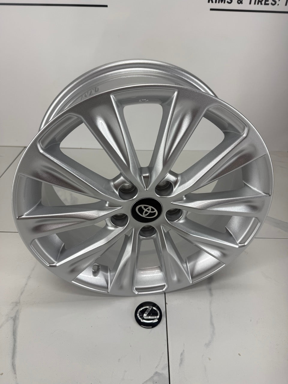 17x7 R223 Metallic Silver 5x114.3 Toyota / Lexus