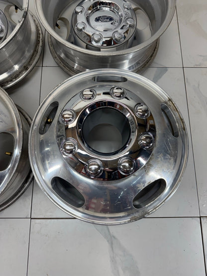 17x6.5 Factory OEM Ford F350 Dually Rims 8x200 (Used)