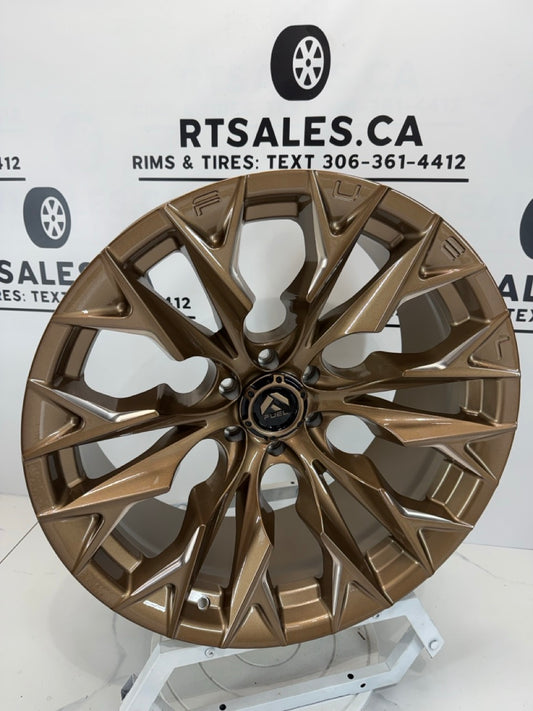 22x10 Fuel Flame Rims 6x135