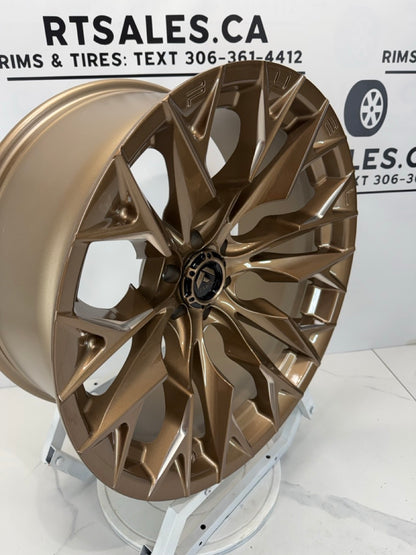 22x10 Fuel Flame Rims 6x135