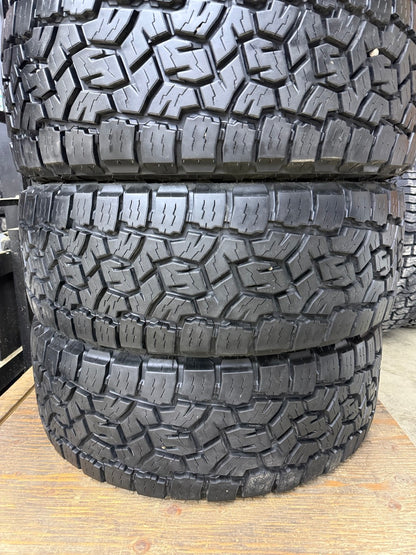 LT275/60R20 10 Ply Toyo AT3 All Weather Tires (Takeoffs)