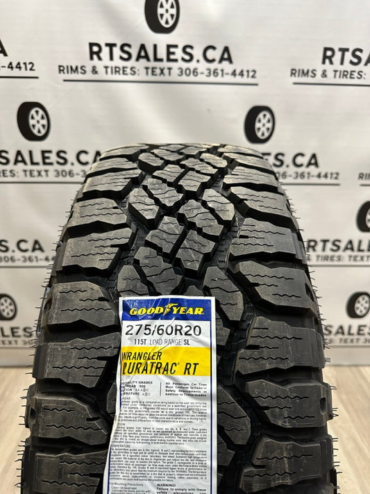 275/60/20 Goodyear Duratrac RT All Weather Tires