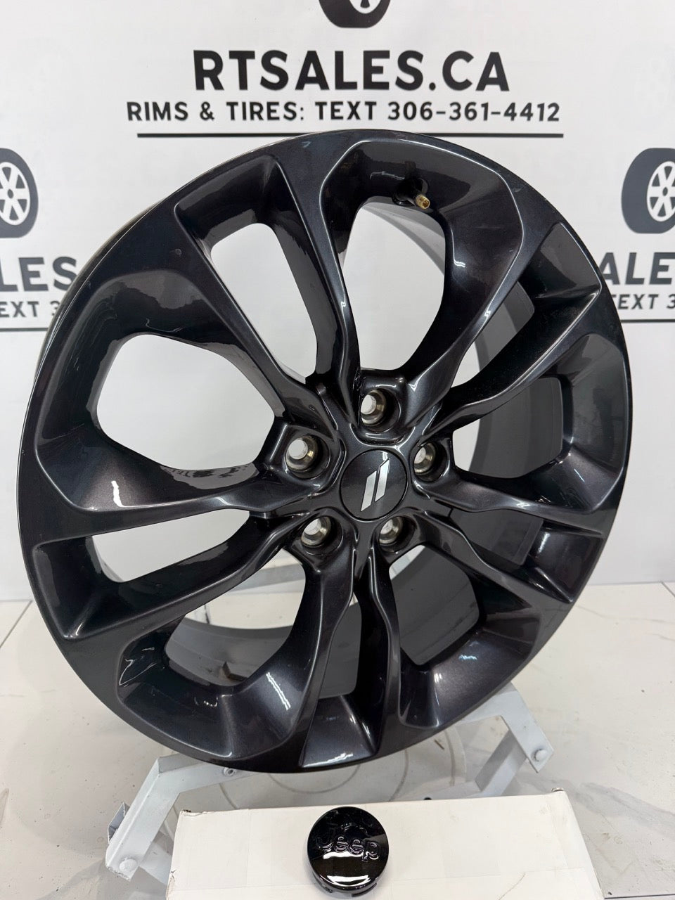 20x8 OEM Dodge Durango rims 5x127 Jeep Grand Cherokee