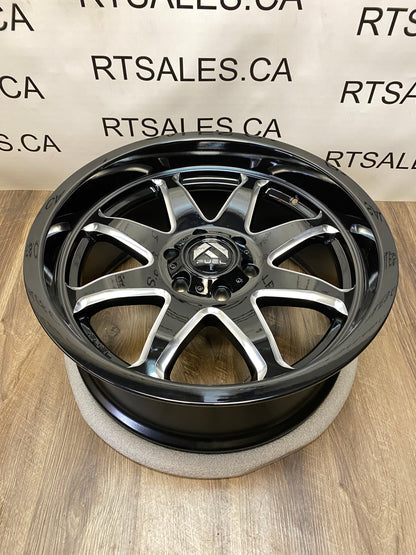 20x9 Fuel Hammer Rims 6x135