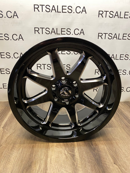 20x9 Fuel Hammer Rims 6x135